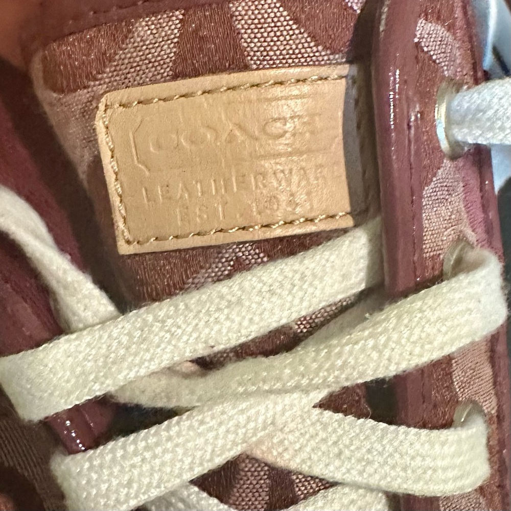 Vintage Classic Coach sneakers EUC 9.5 - Picture 8 of 9